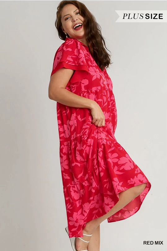 Charlotte Curvy Maxi Dress