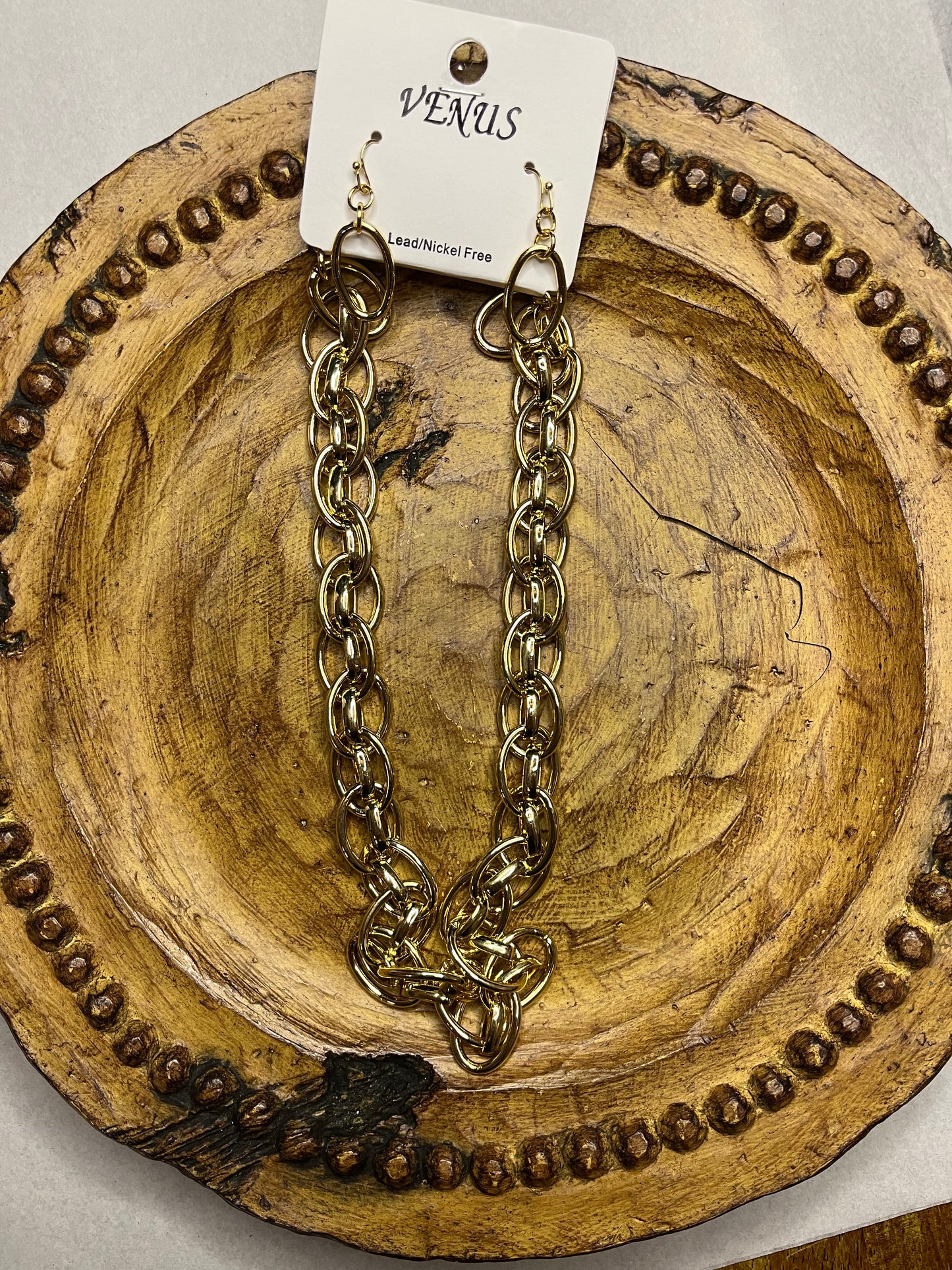 Overlapped Chain Necklace