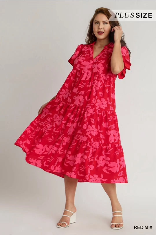 Charlotte Curvy Maxi Dress