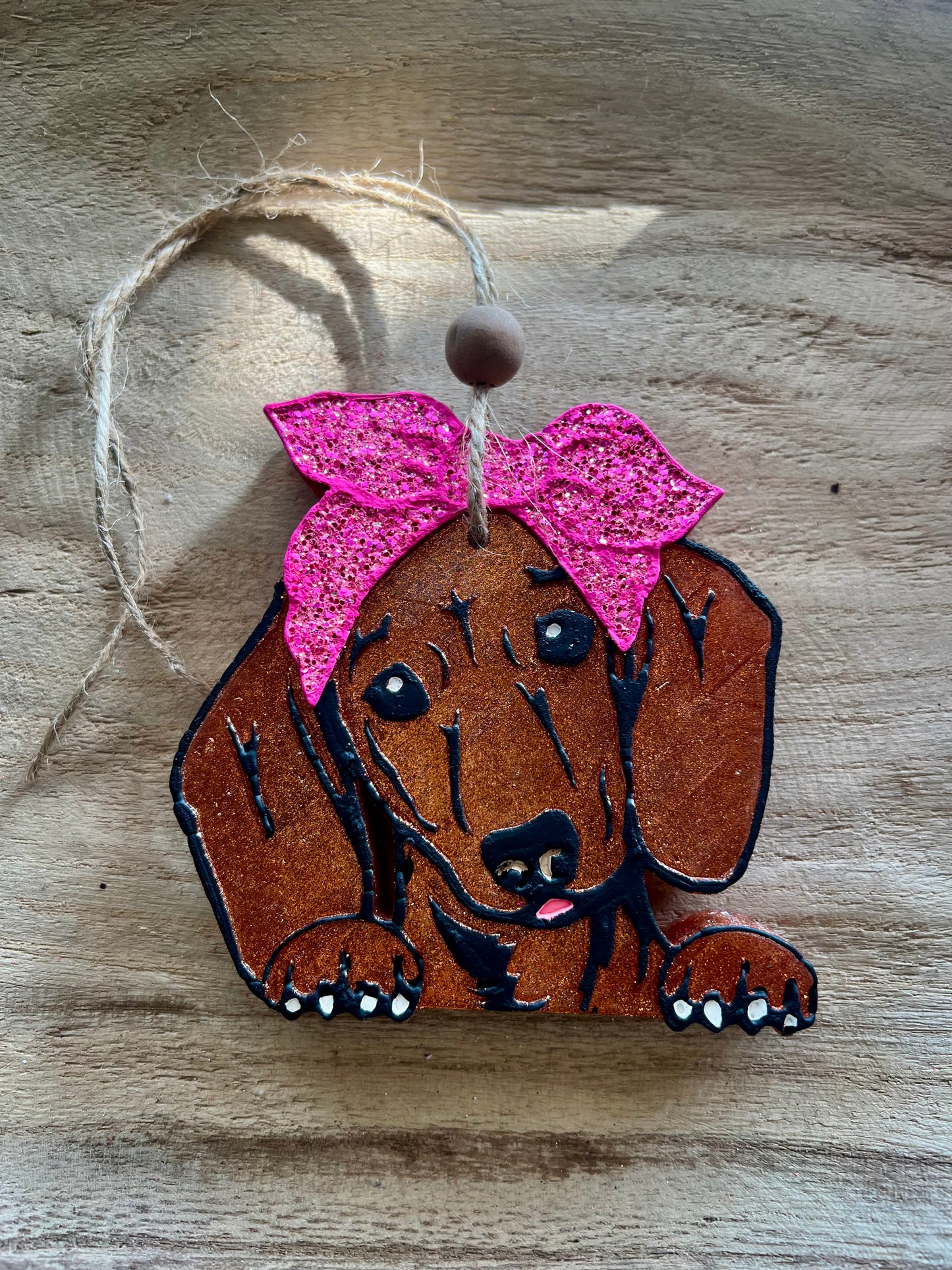 Dachshund Bow Freshie