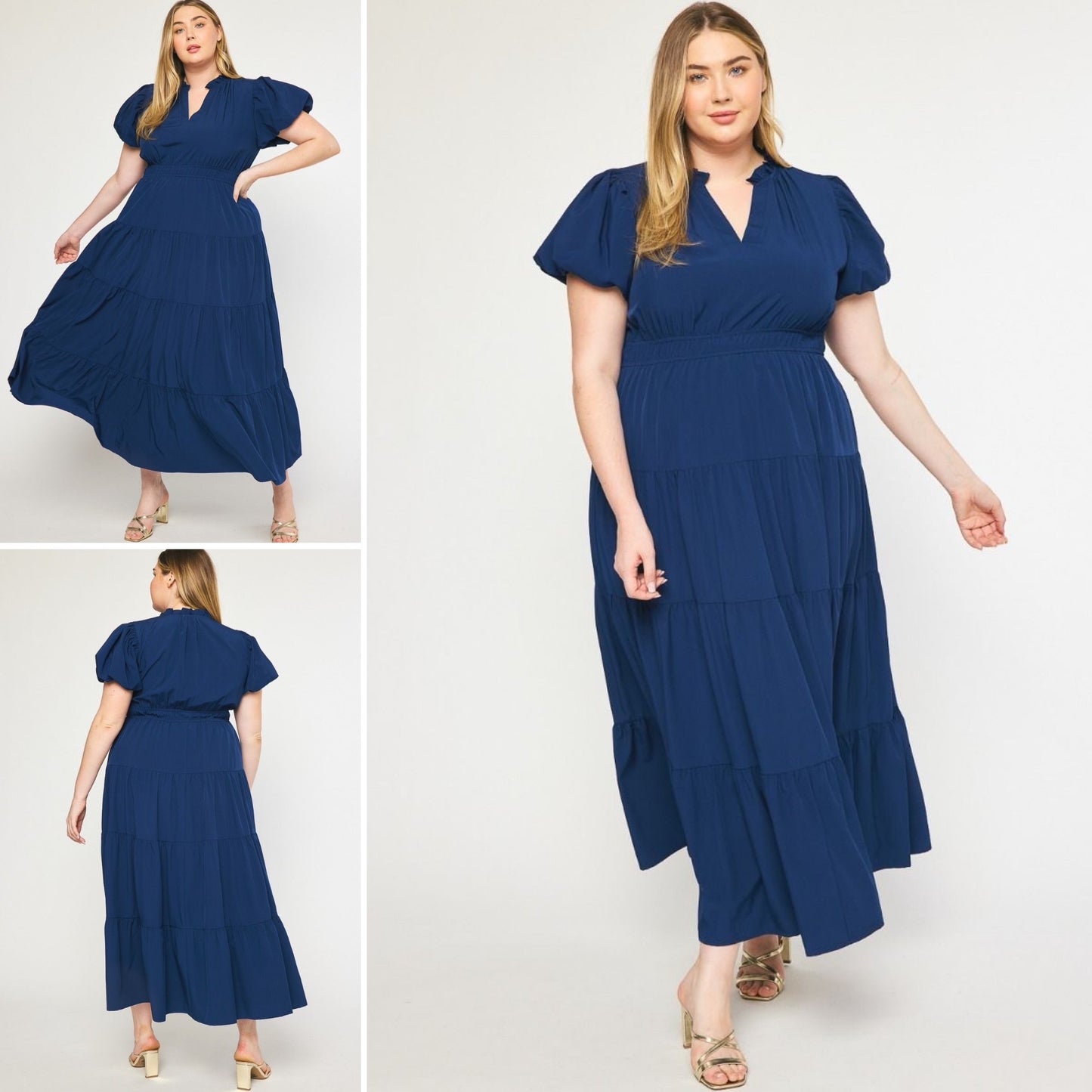 Amelia Curvy Maxi Dress