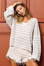 The Tori Striped Sweater