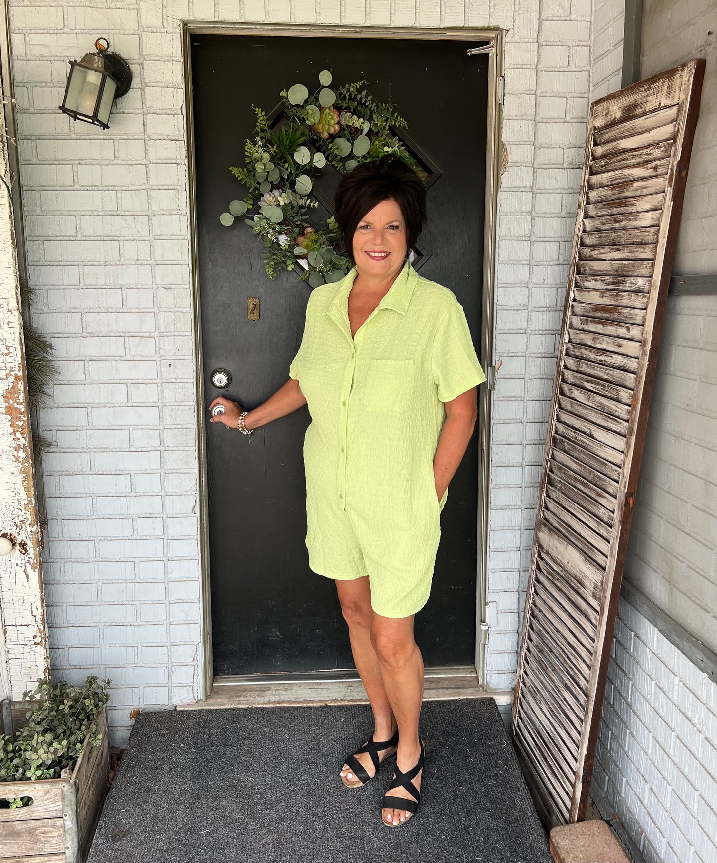 Leilani Textured Romper