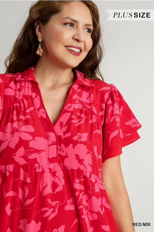 Charlotte Curvy Maxi Dress
