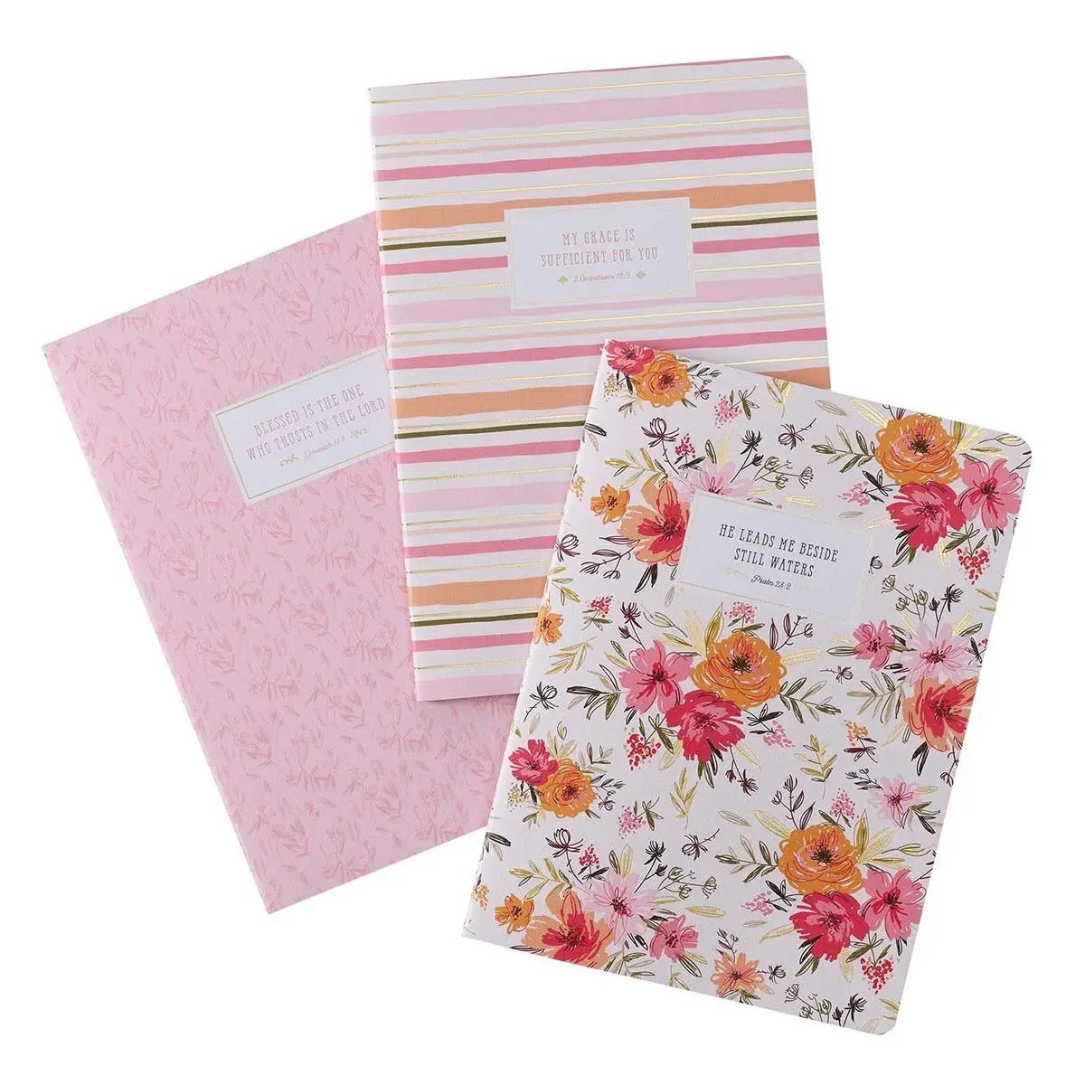 Set of 3 Religious Notebooks