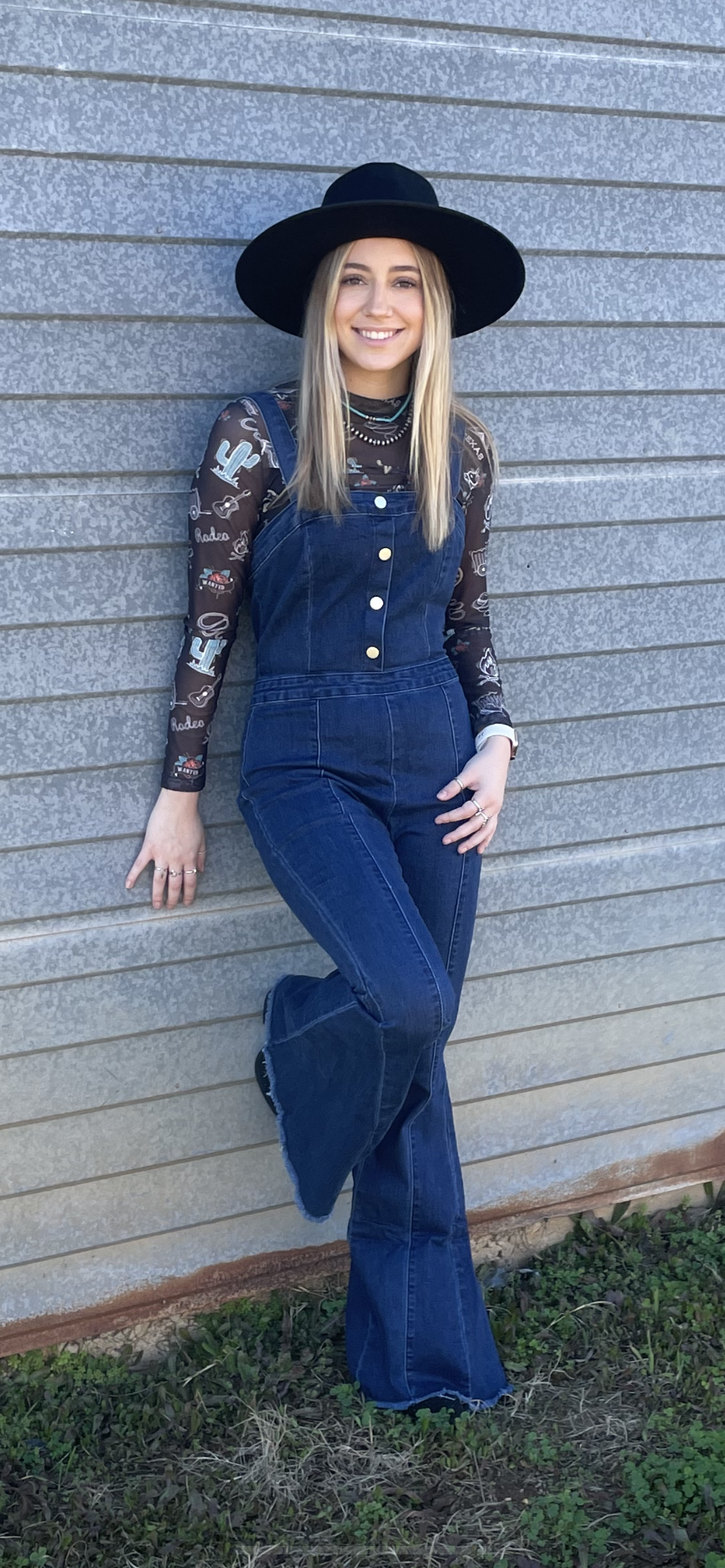 Reba Denim Jumpsuit