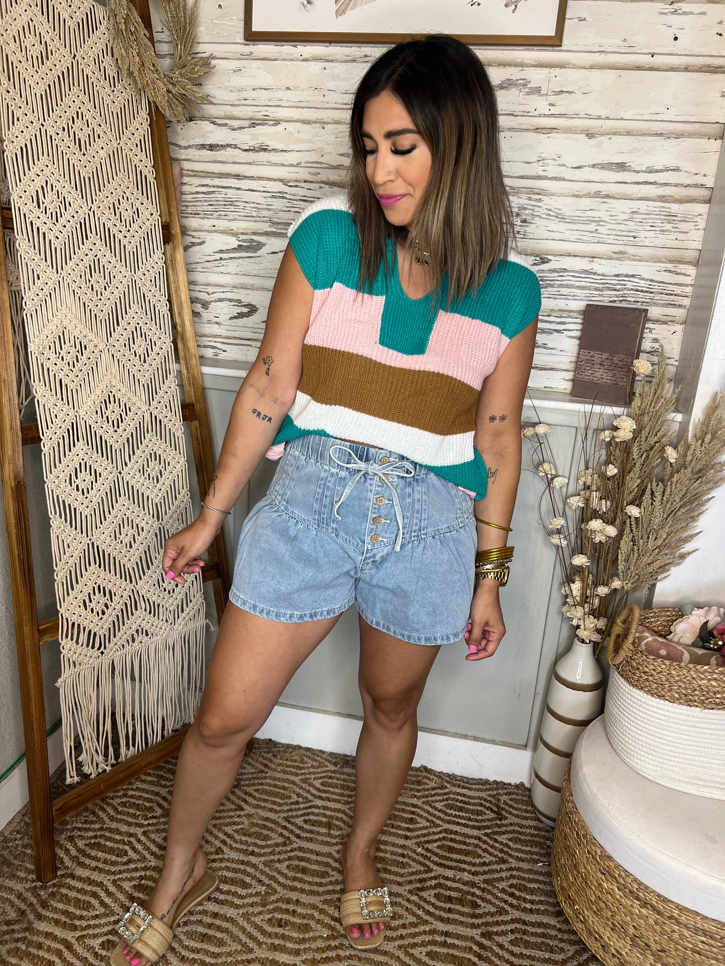 Adelynn Knitted Top