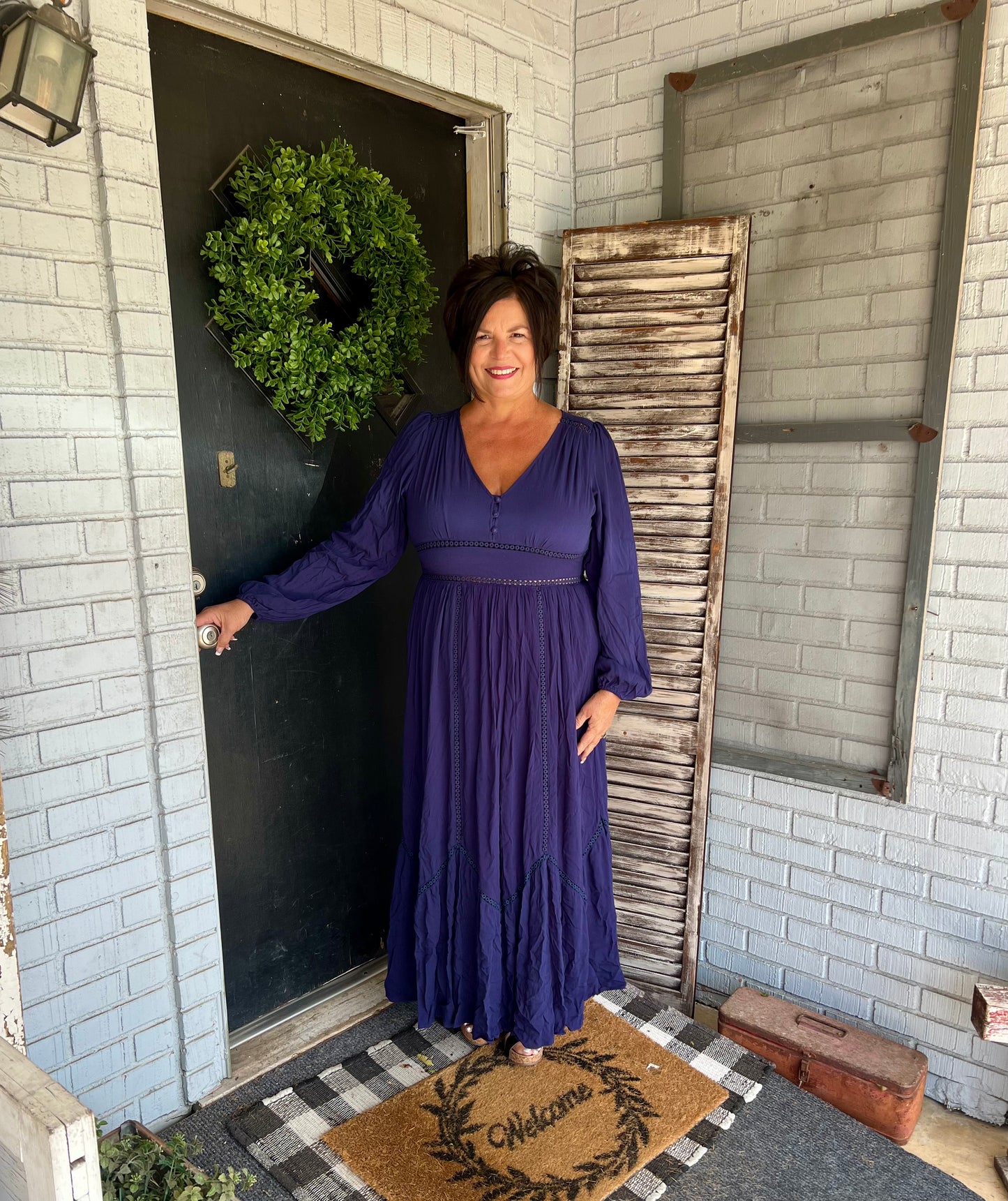 Back To December Maxi Dress