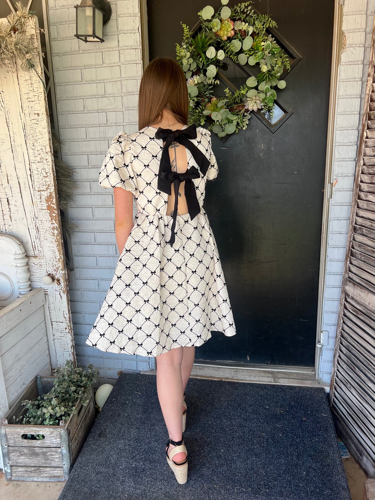 Brielle Bow Dress