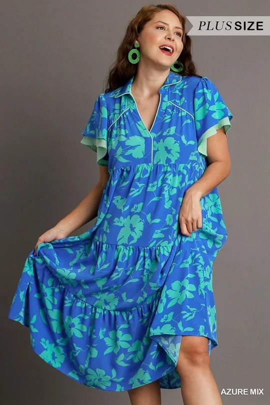Charlotte Curvy Maxi Dress