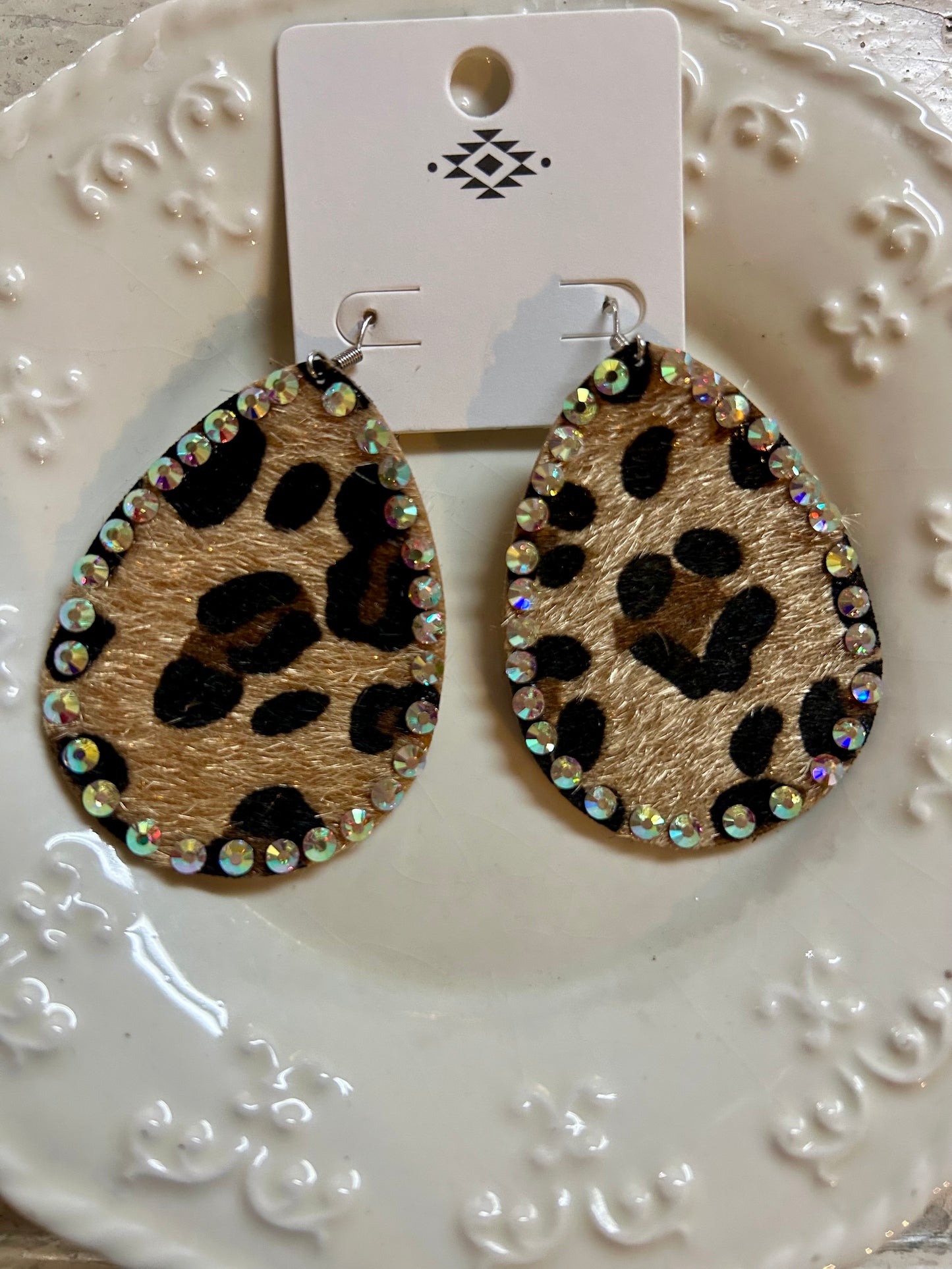 Tara Leopard Earrings