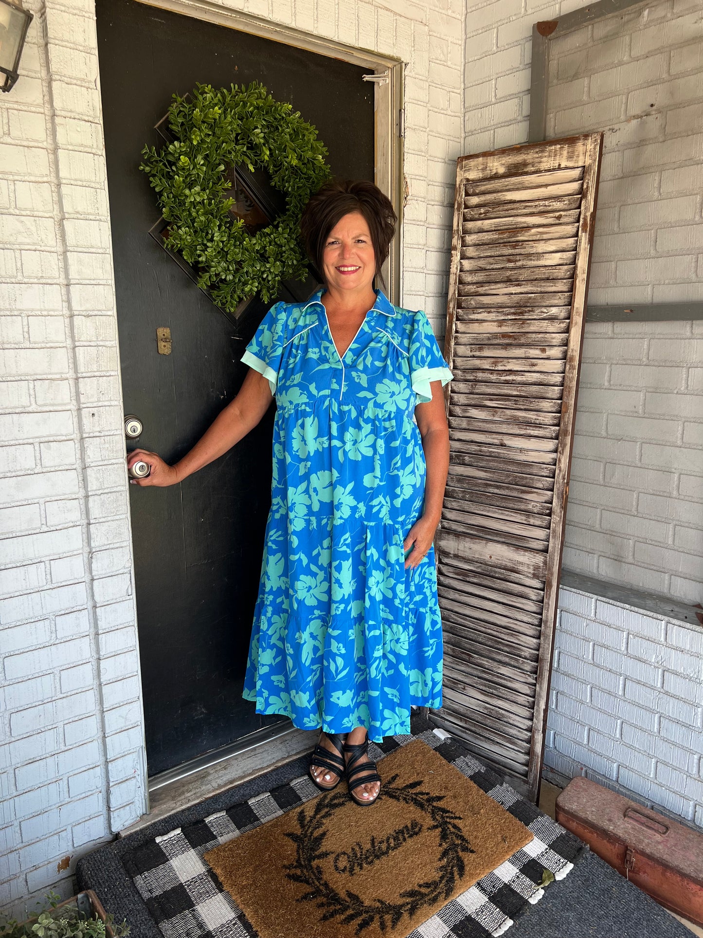 Charlotte Curvy Maxi Dress