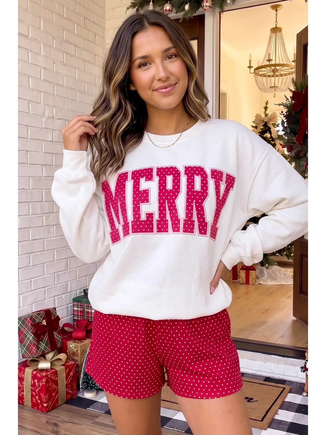 Noel Polka Dot Set