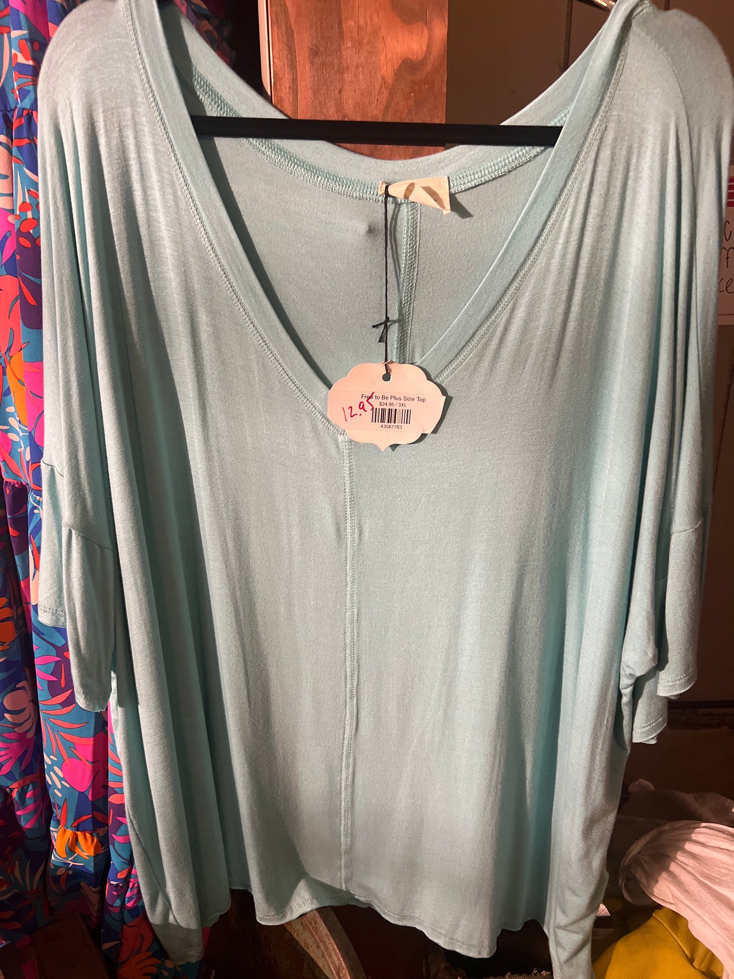 Free to Be Plus Size Top