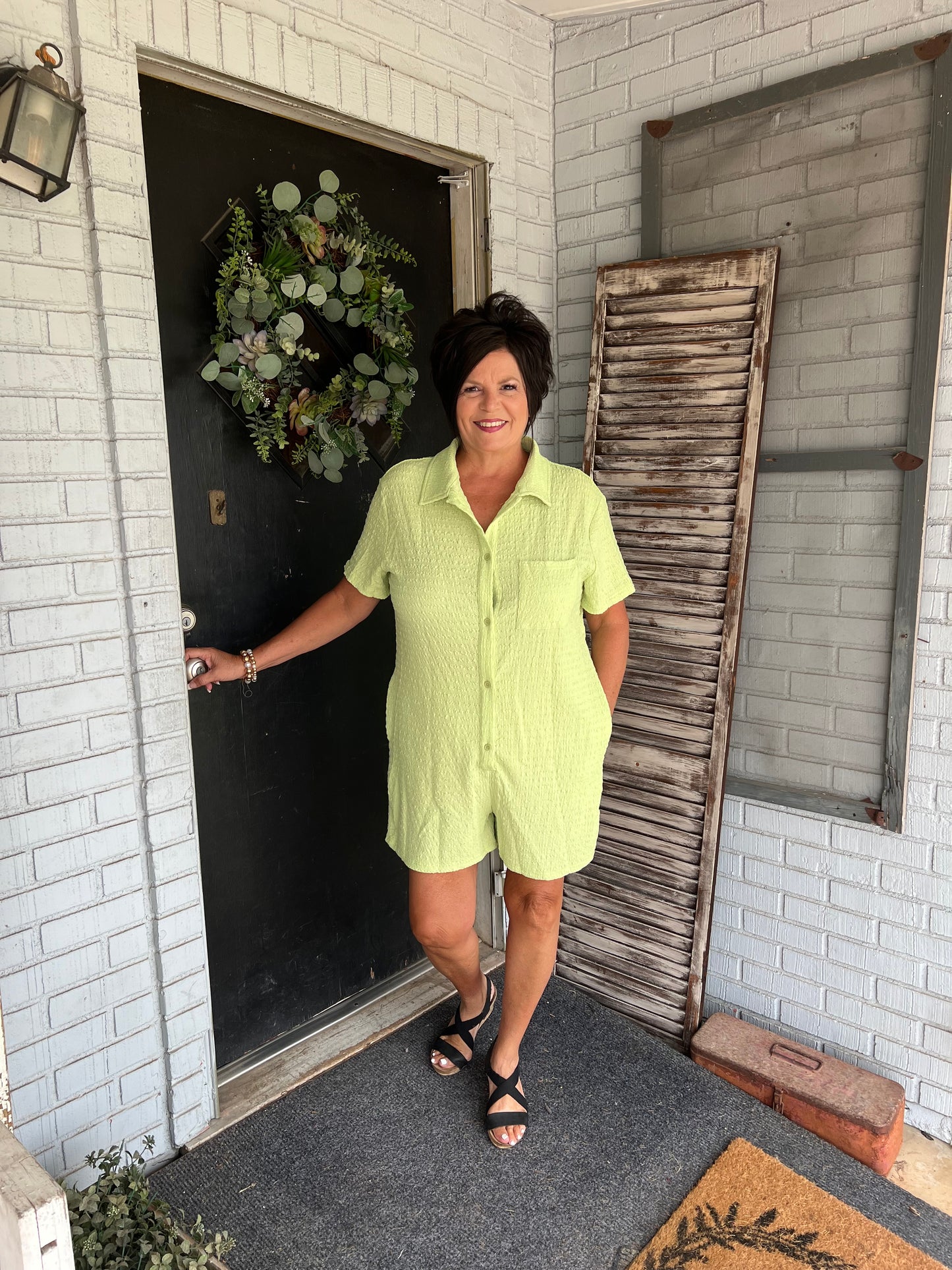Leilani Textured Romper