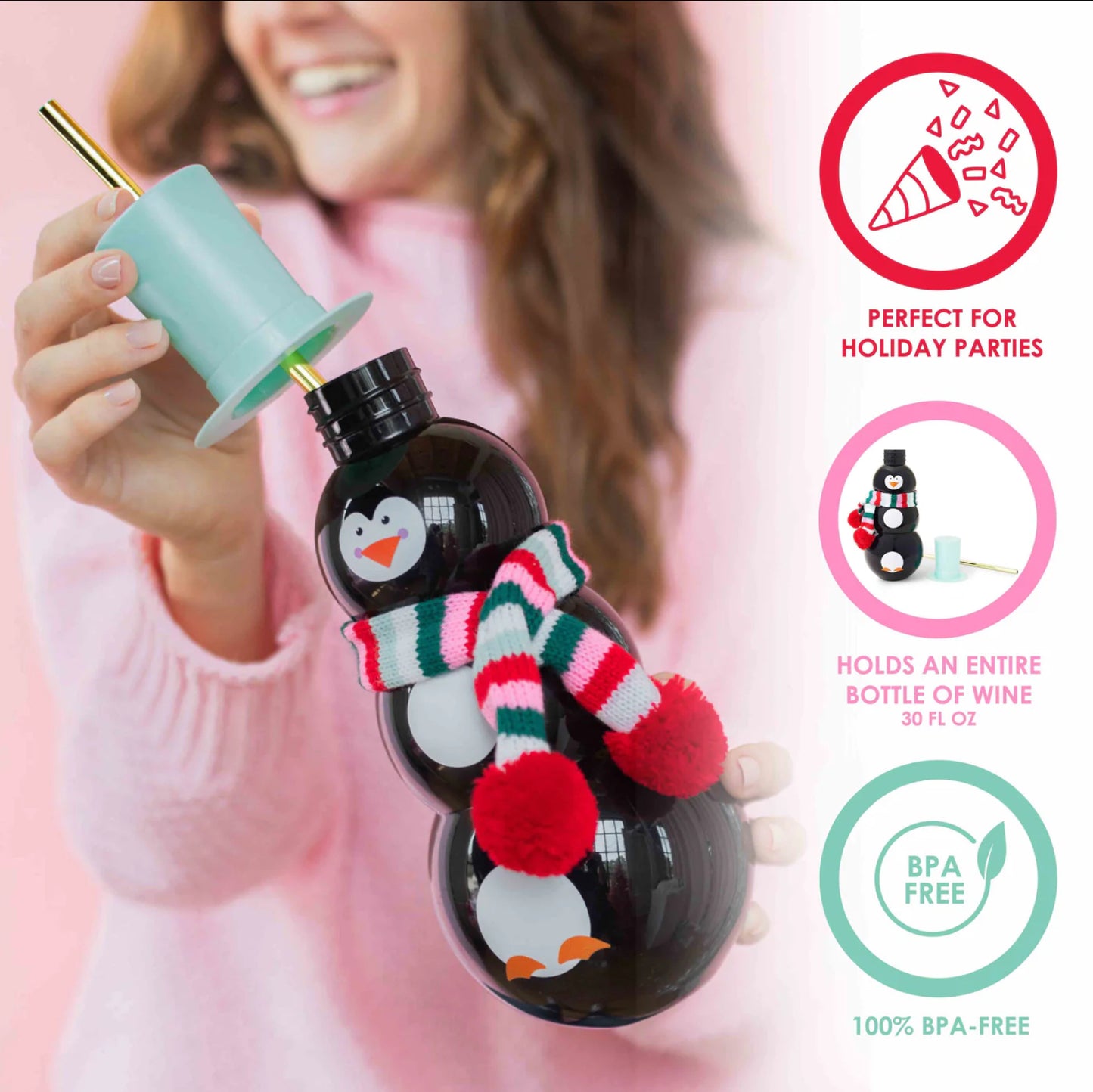 Christmas Novelty Sipper