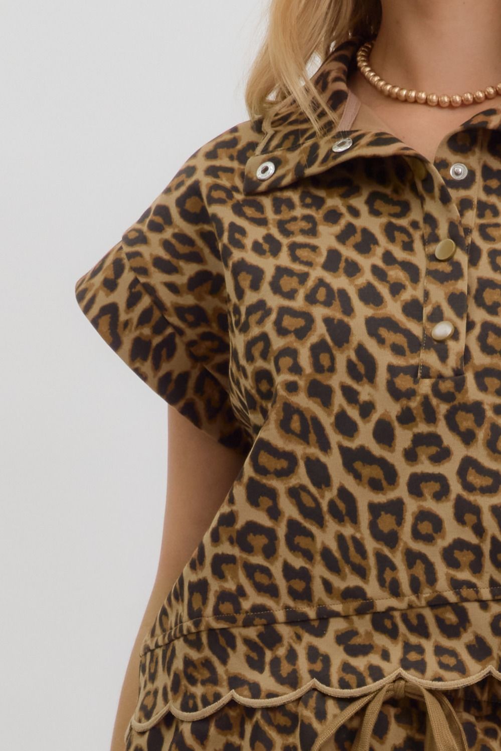 Tracy Leopard Top