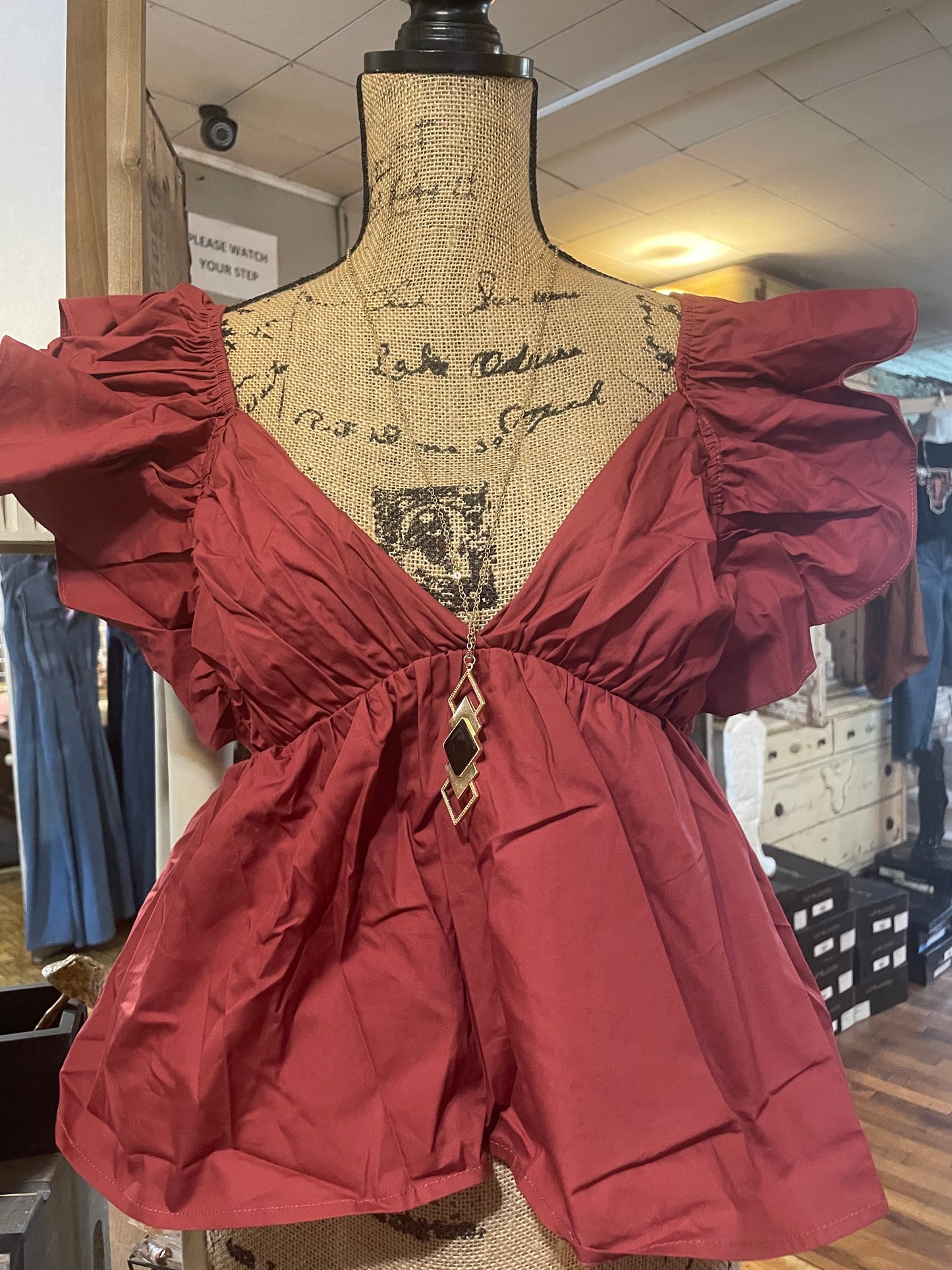 Baylee BabyDoll Top
