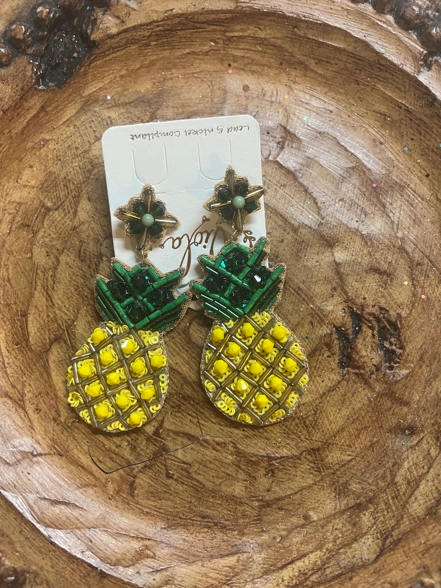 Pineapple Earrings