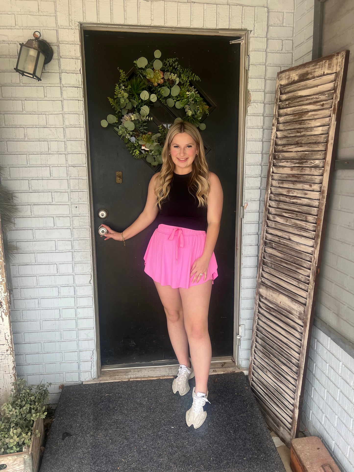 High Waisted Tennis Skorts