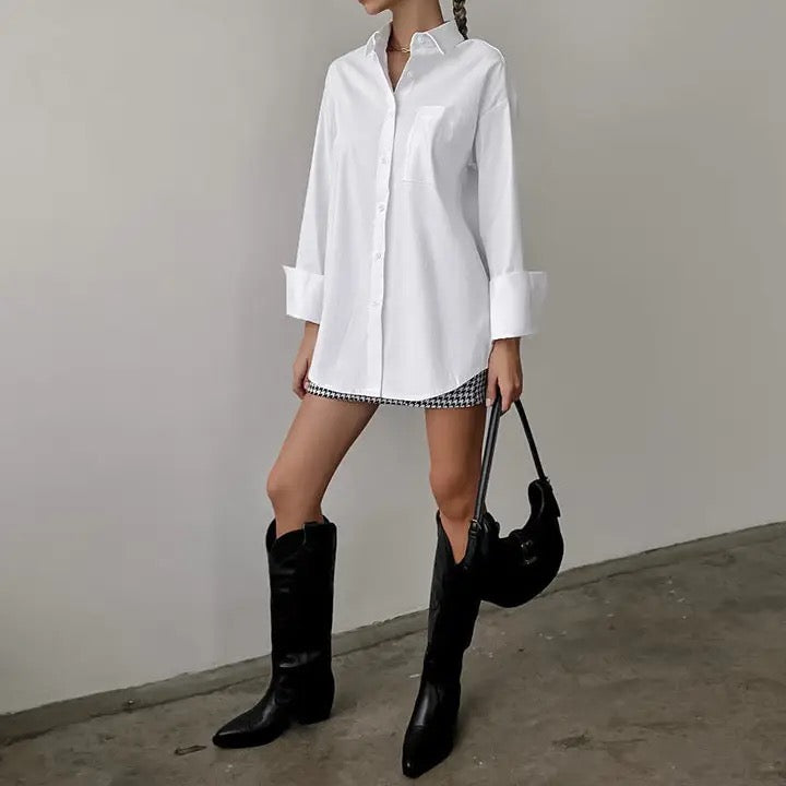 Ainsley Long-sleeve Button Up