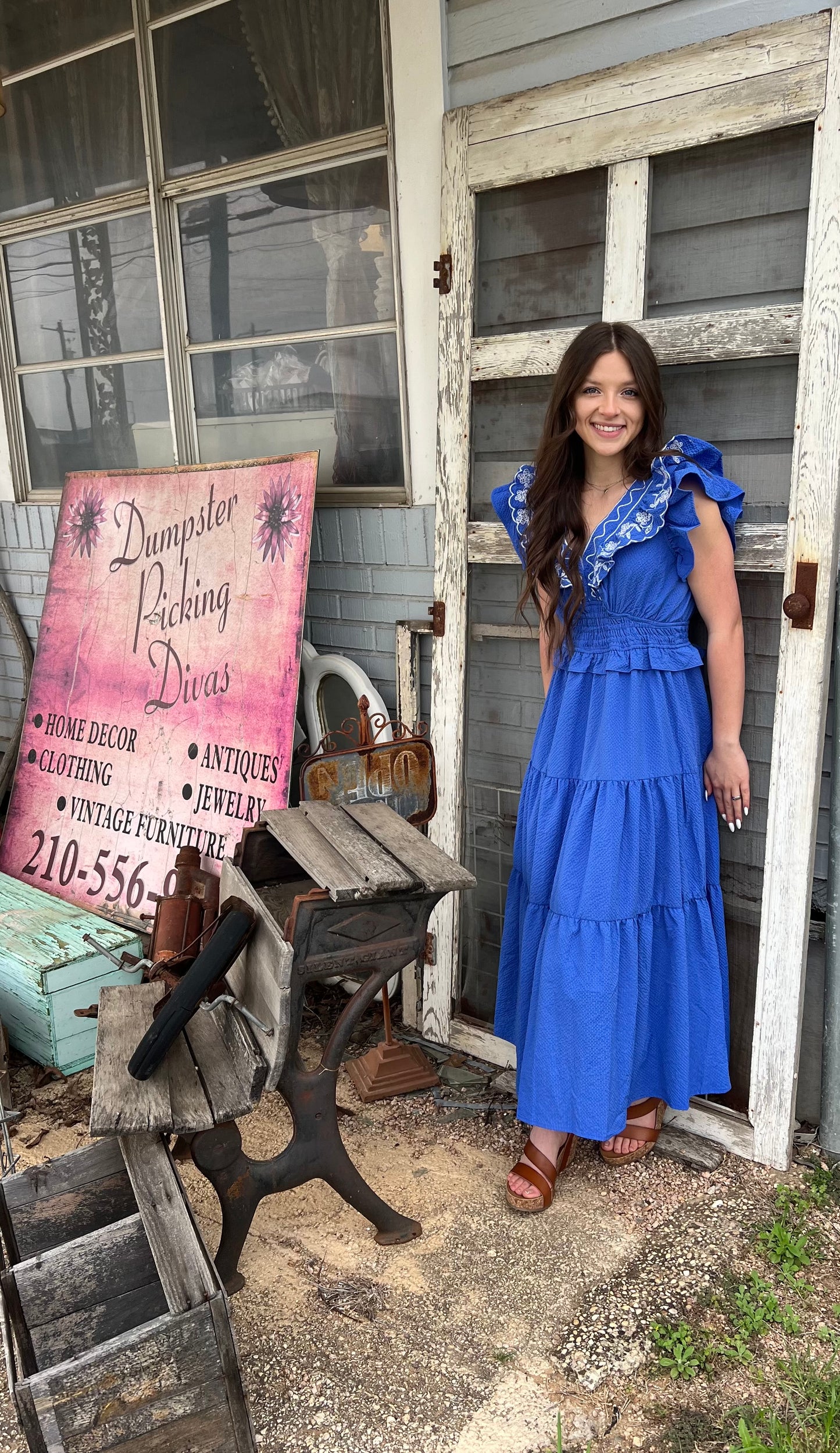 Vera’s Tiered Midi Dress