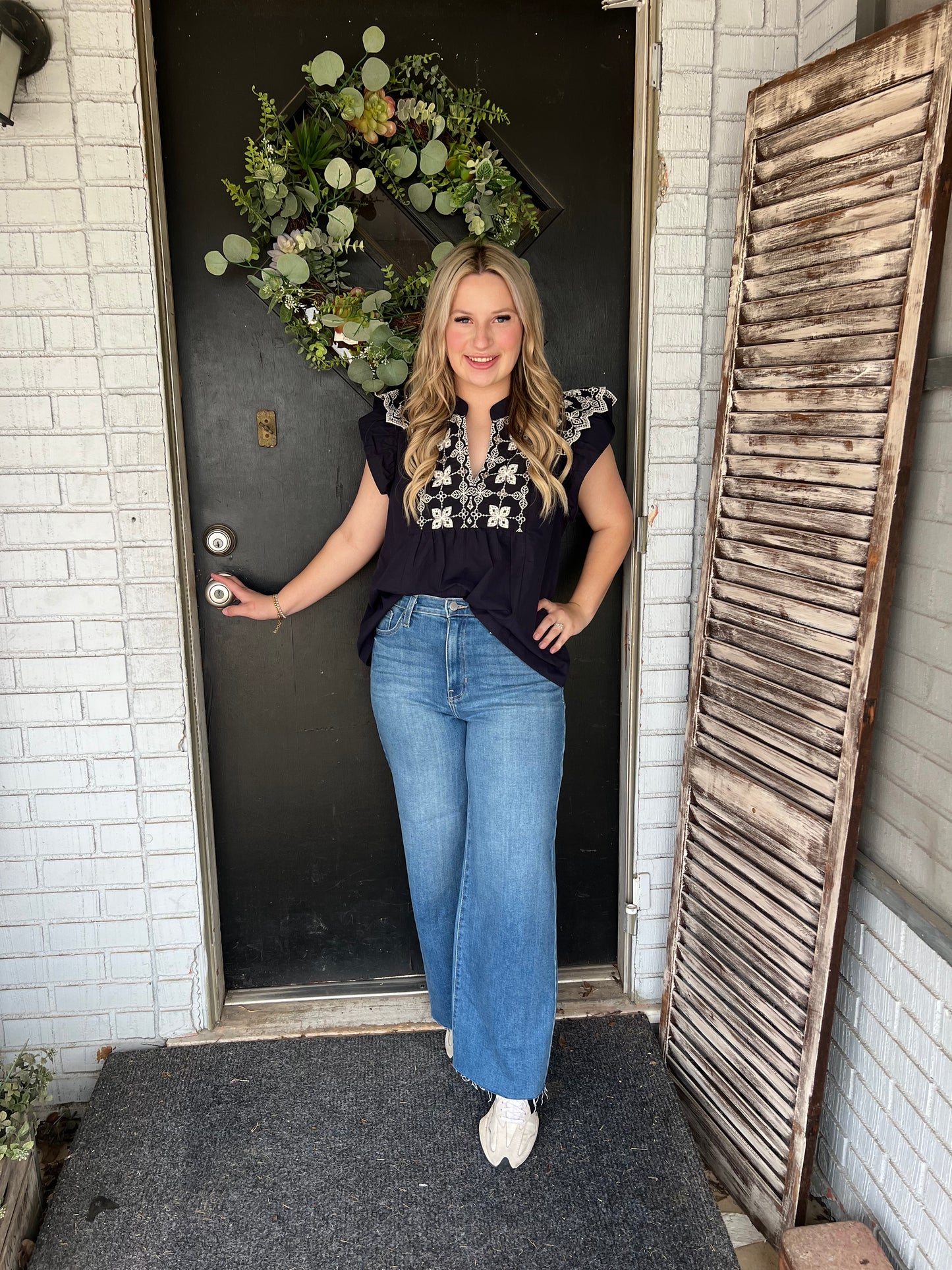 Sarah Wide Leg Jeans