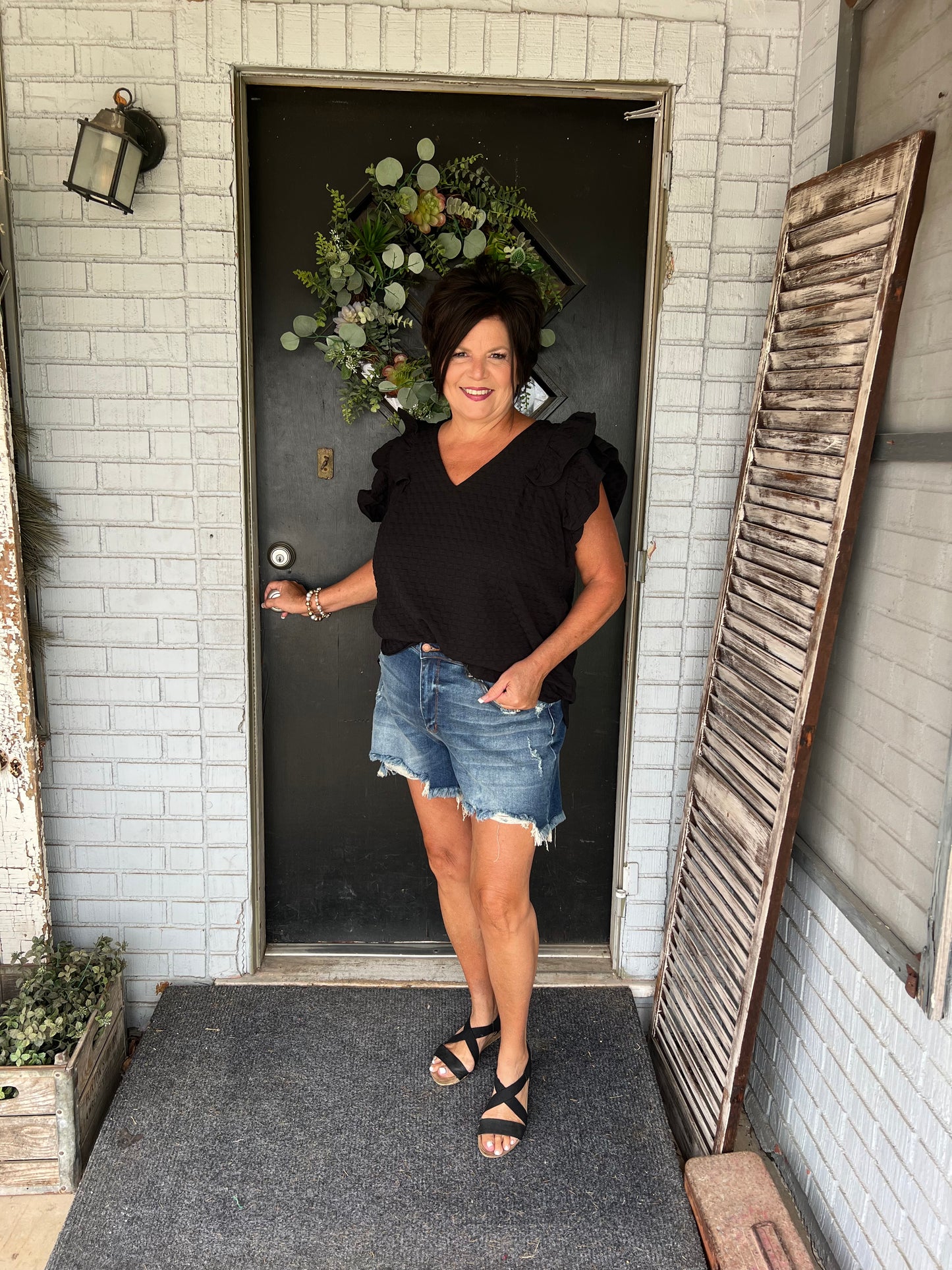 Judy Blue Alysa Distressed Shorts