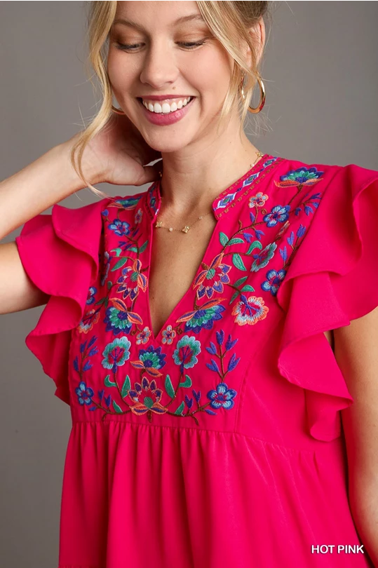 Amelia Embroidery Dress