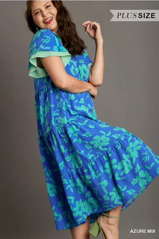 Charlotte Curvy Maxi Dress