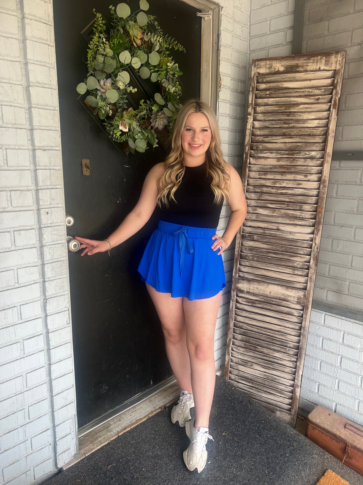 High Waisted Tennis Skorts
