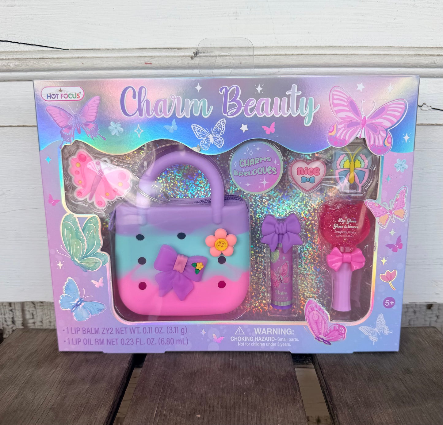Butterfly Kisses Charm Set