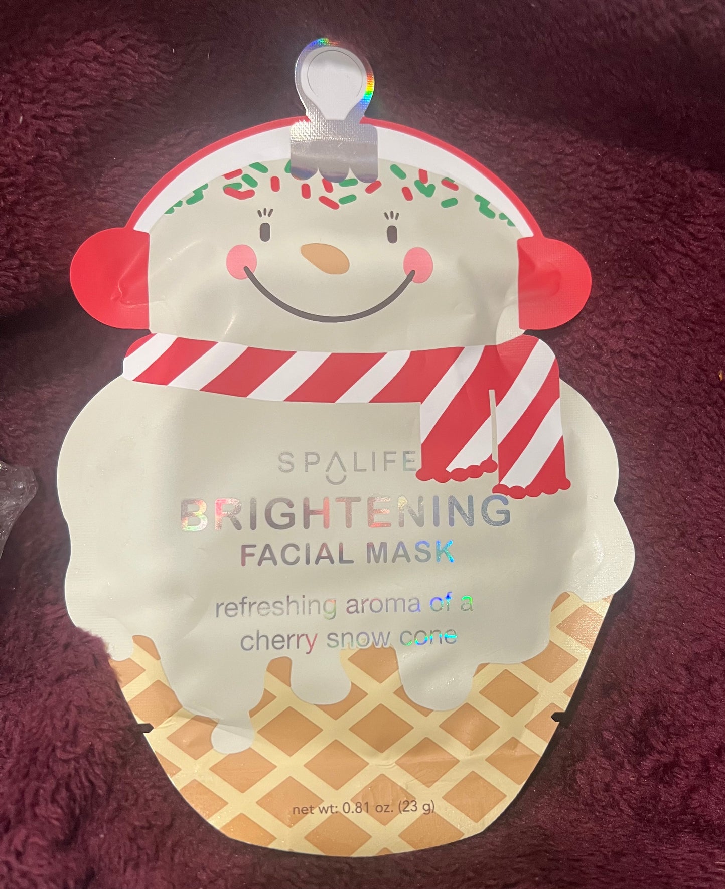 Holiday Face Mask Sheet