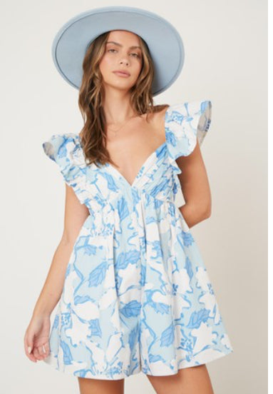 Kasia Floral Romper