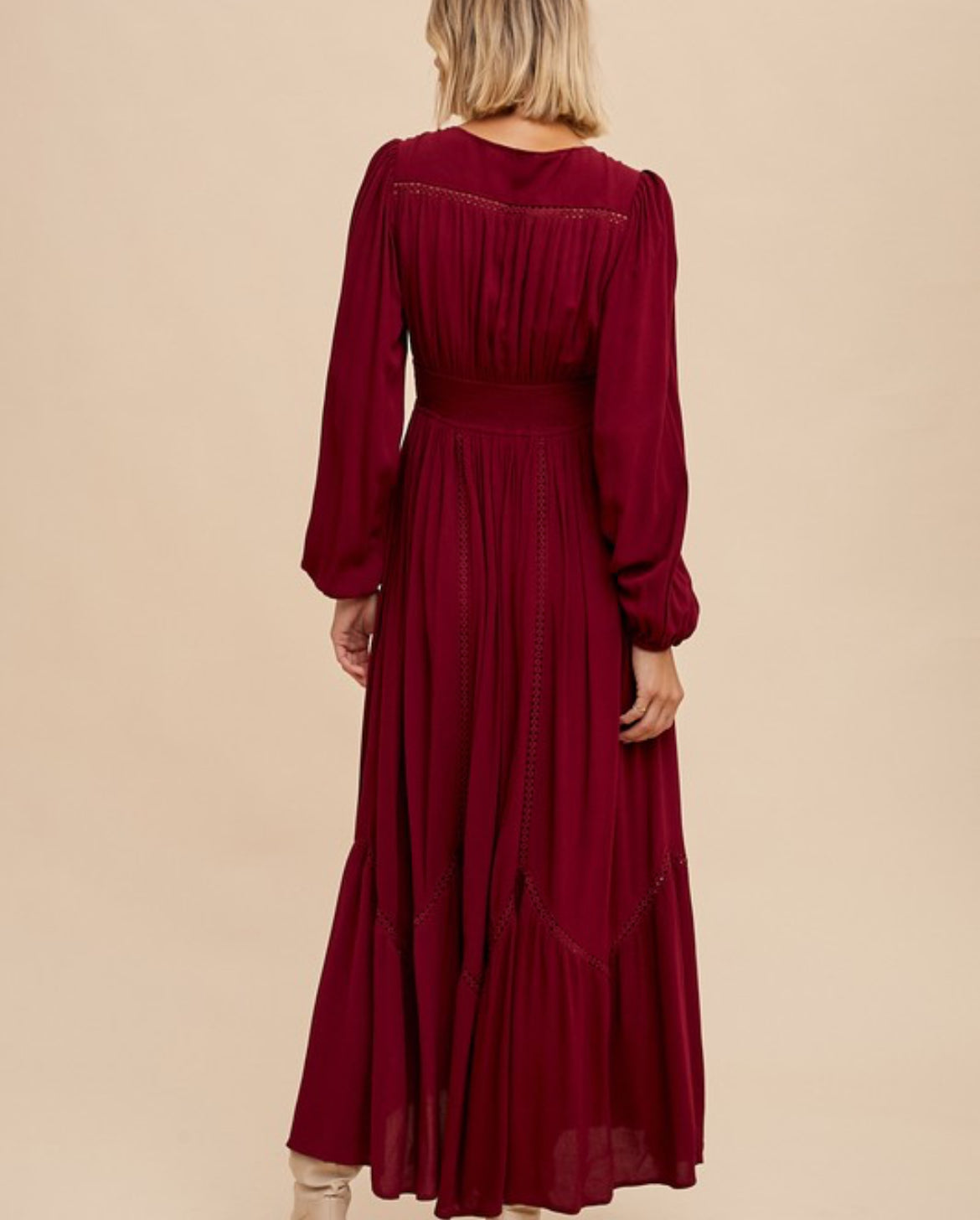 Back To December Maxi Dress
