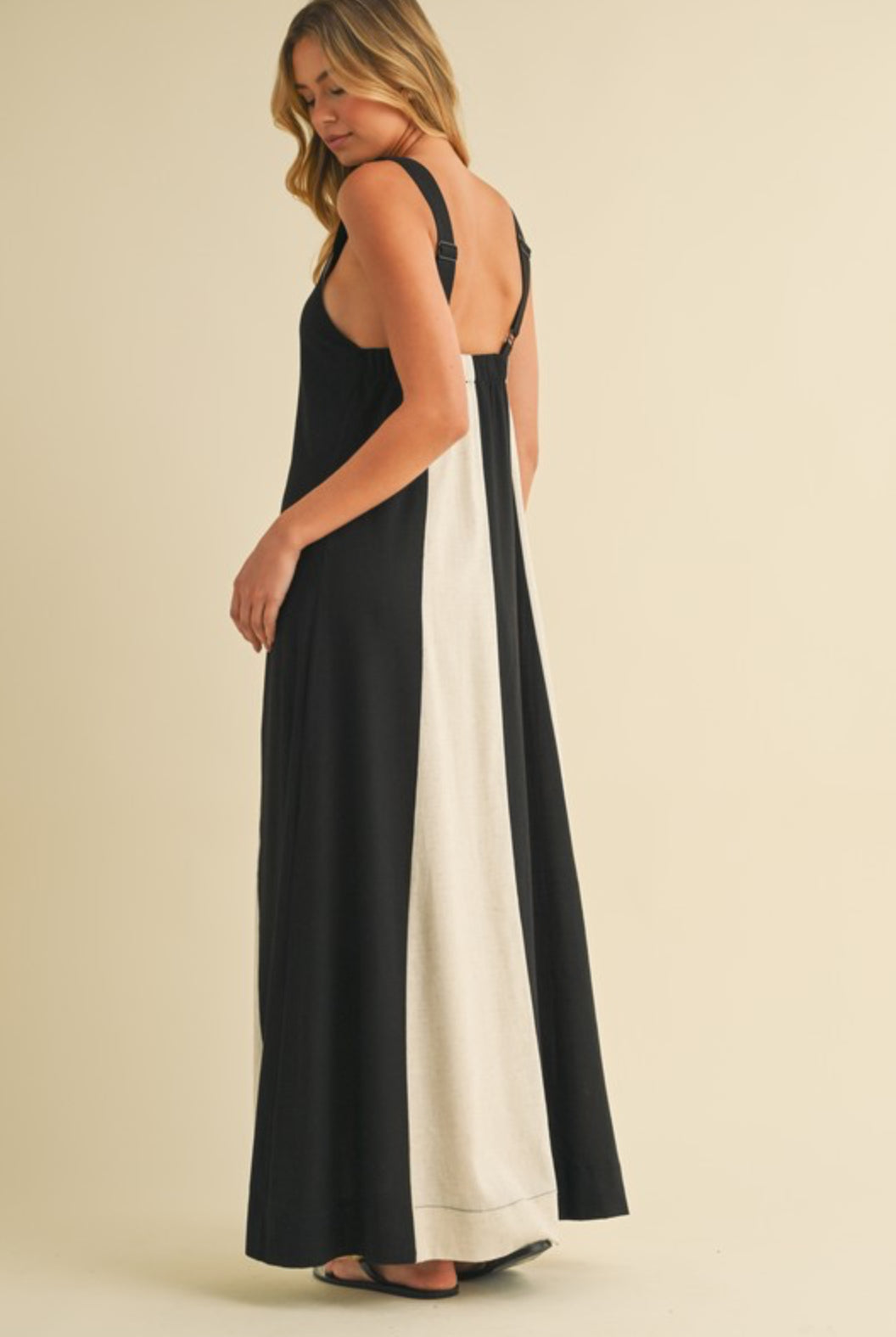 Aleah Color Block Maxi Dress