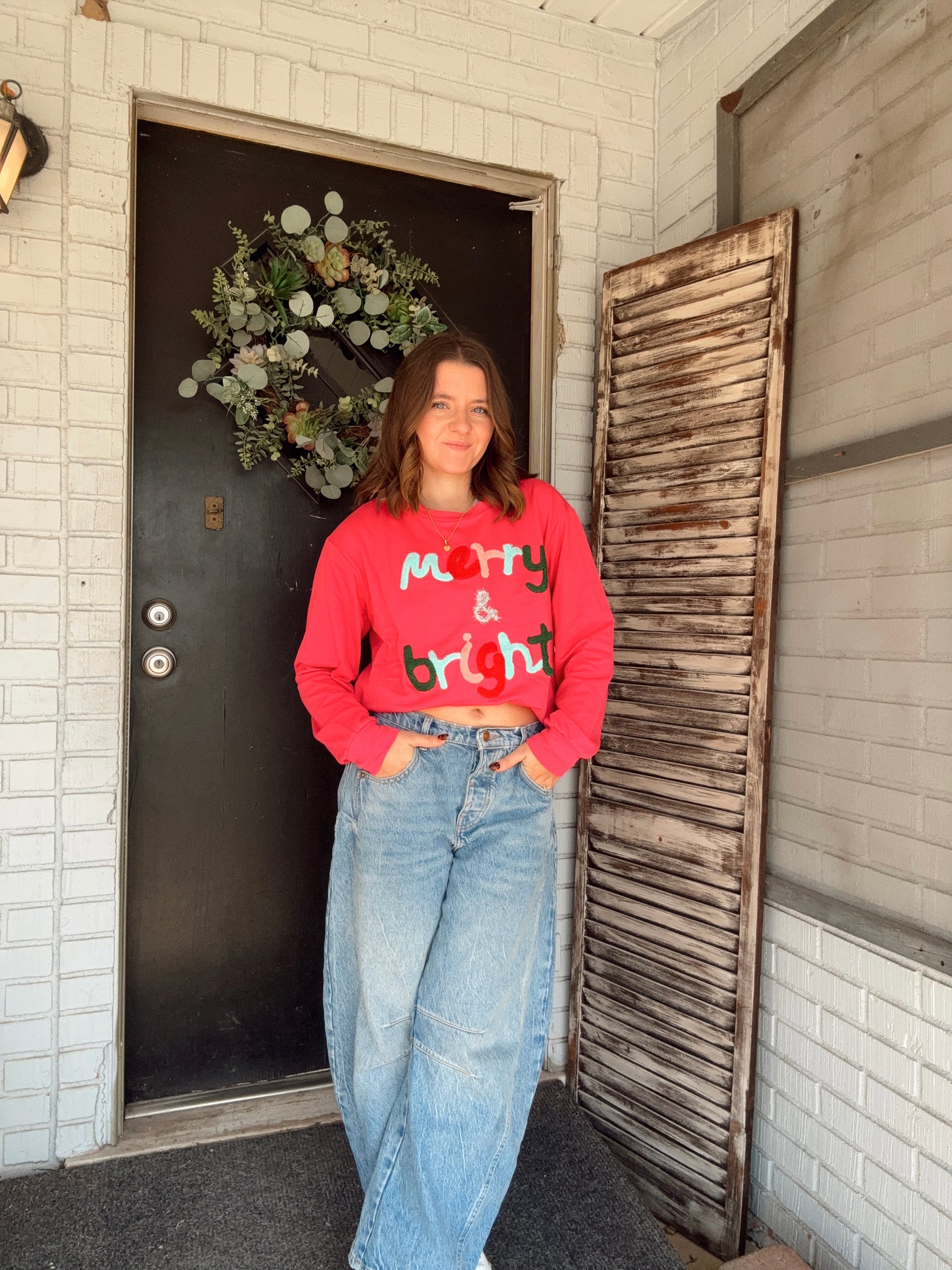 Merry and Bright Crewneck