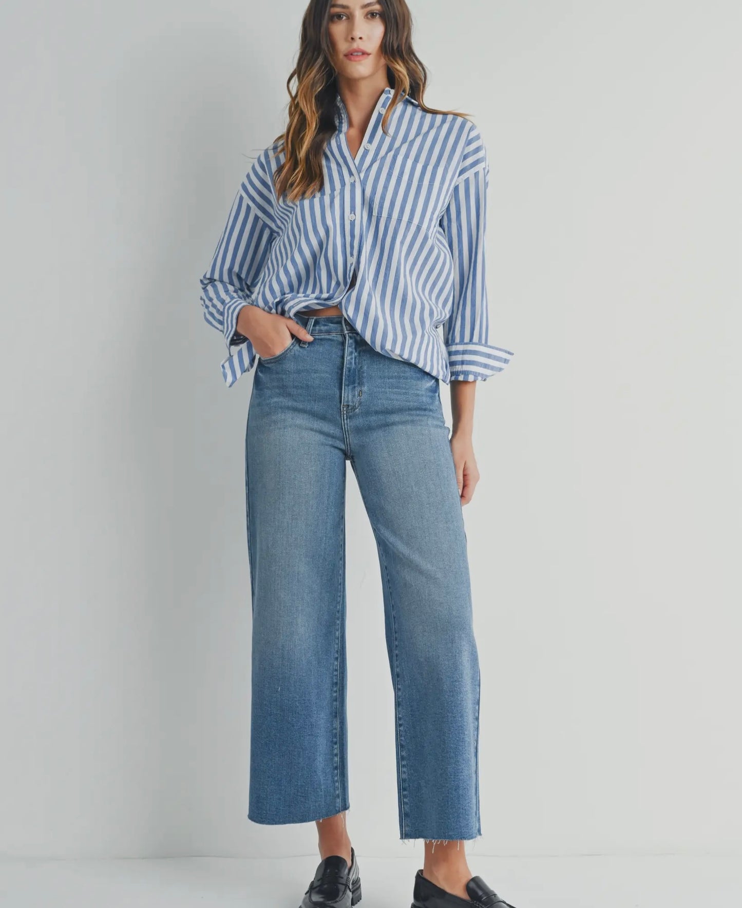 Sarah Wide Leg Jeans