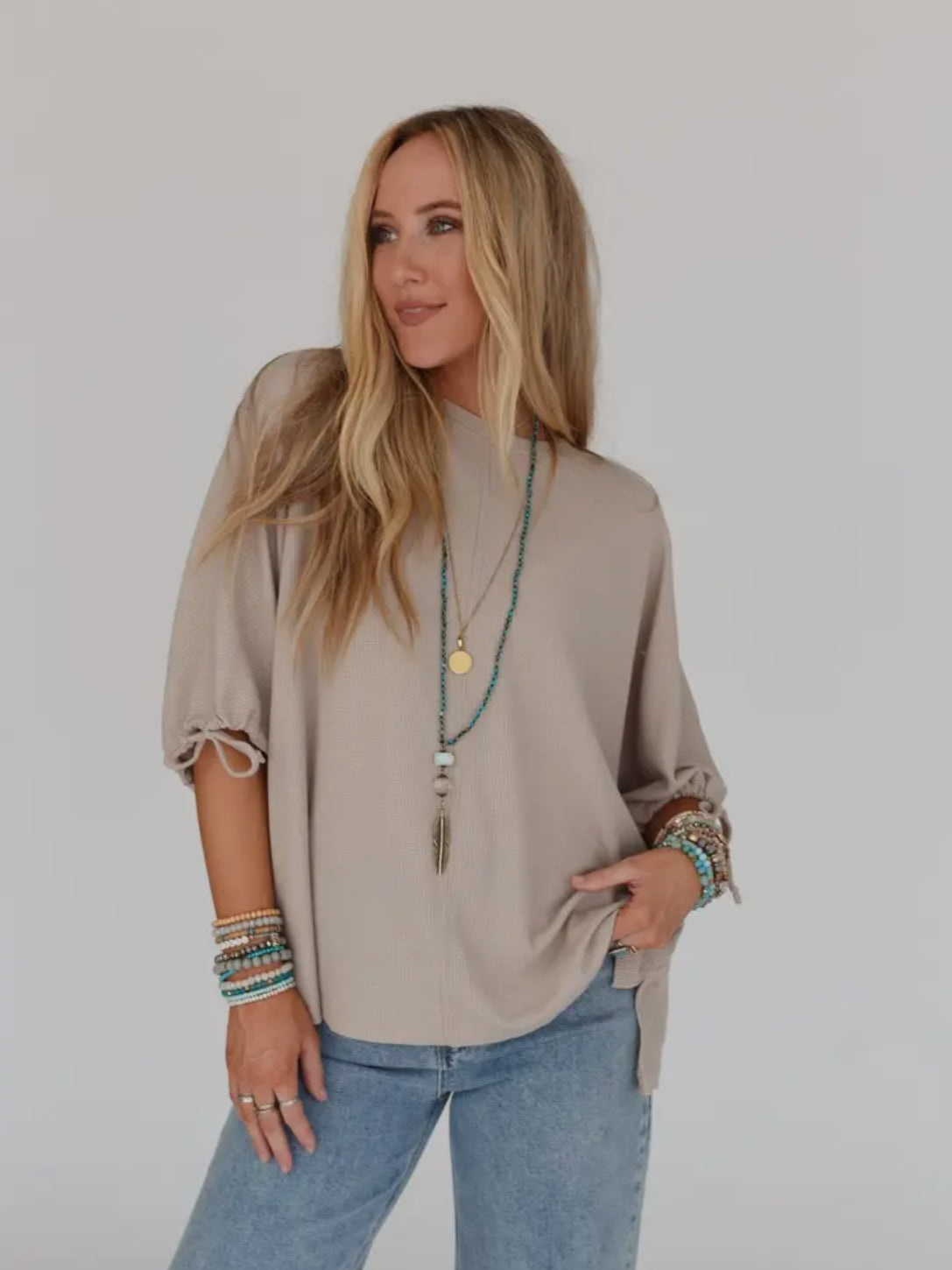 Little Lark Puff Sleeve Tee