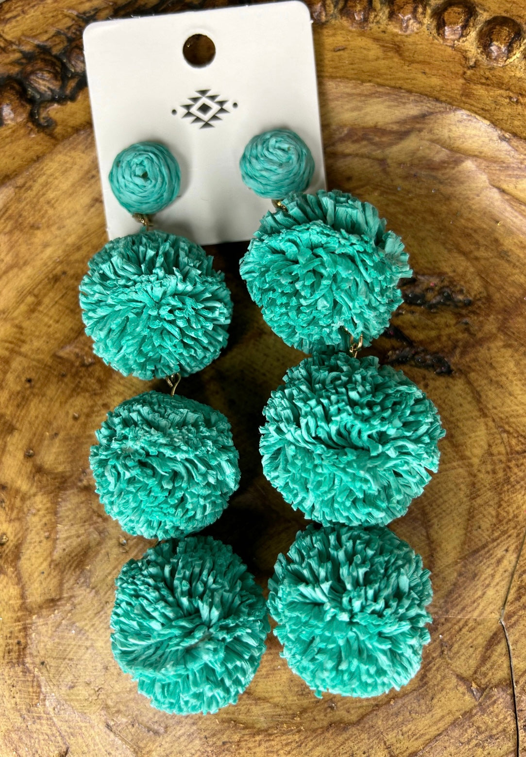 Kayla Pom Earrings