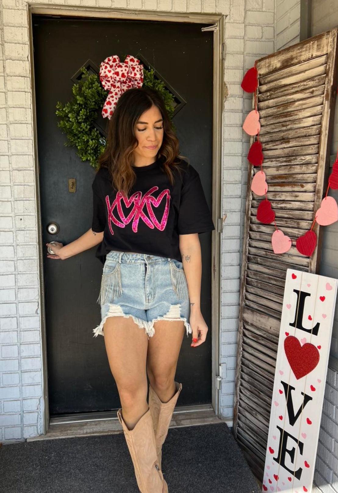 Jenna Rhinestone Shorts