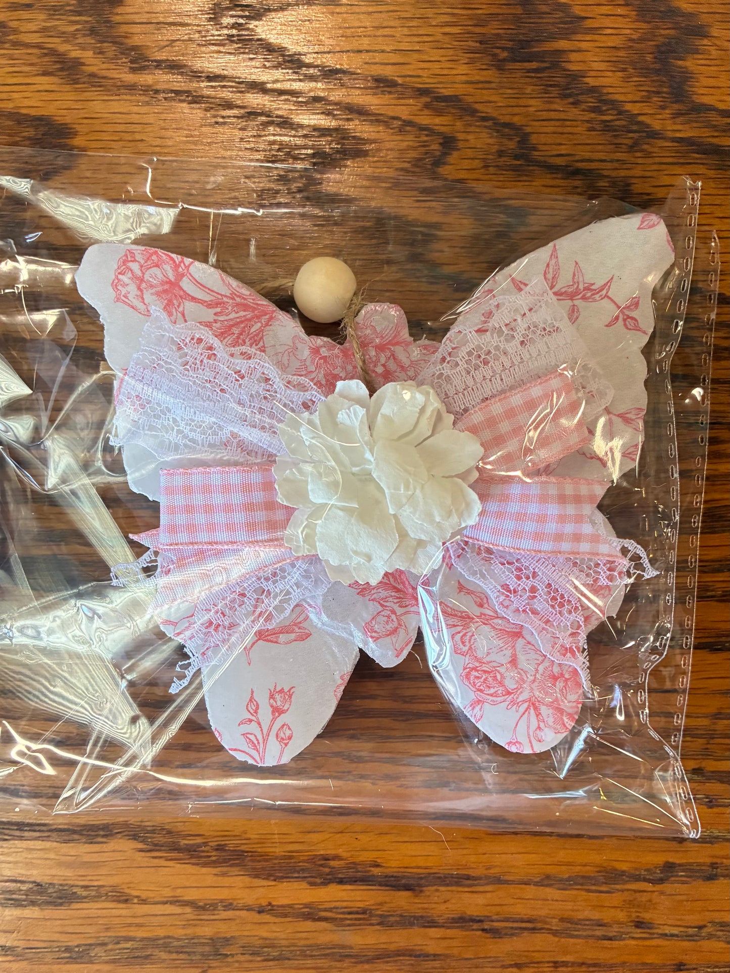 Floral Butterfly Freshie