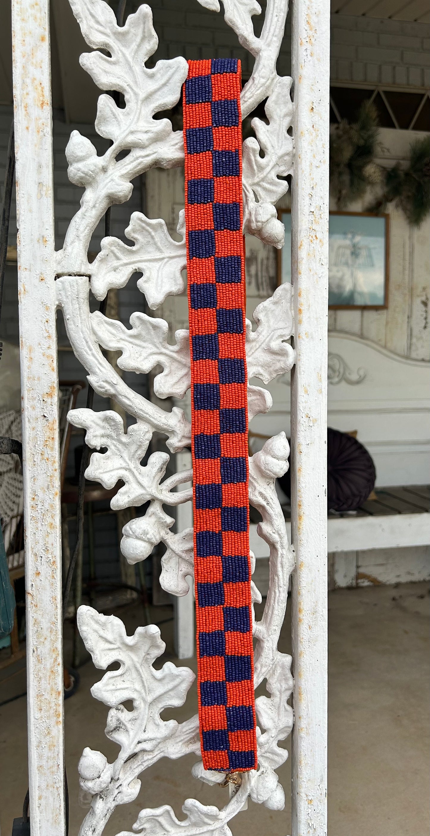 UTSA Beaded Purse Strap