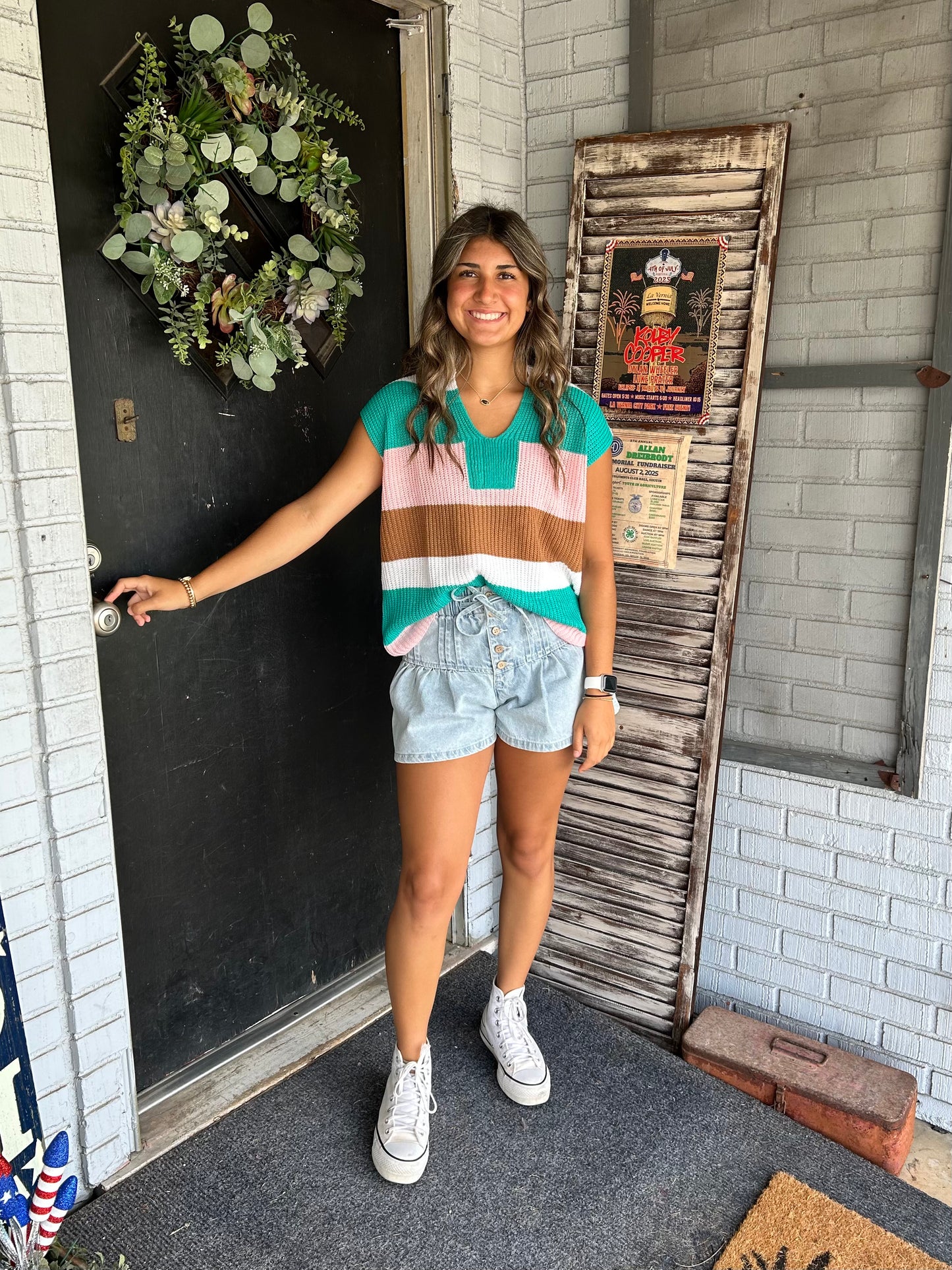 Adelynn Knitted Top