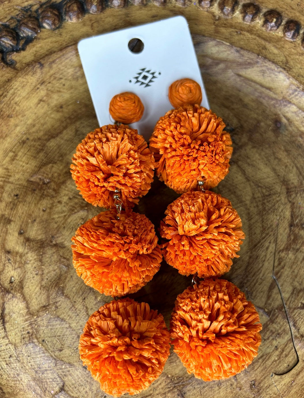 Kayla Pom Earrings