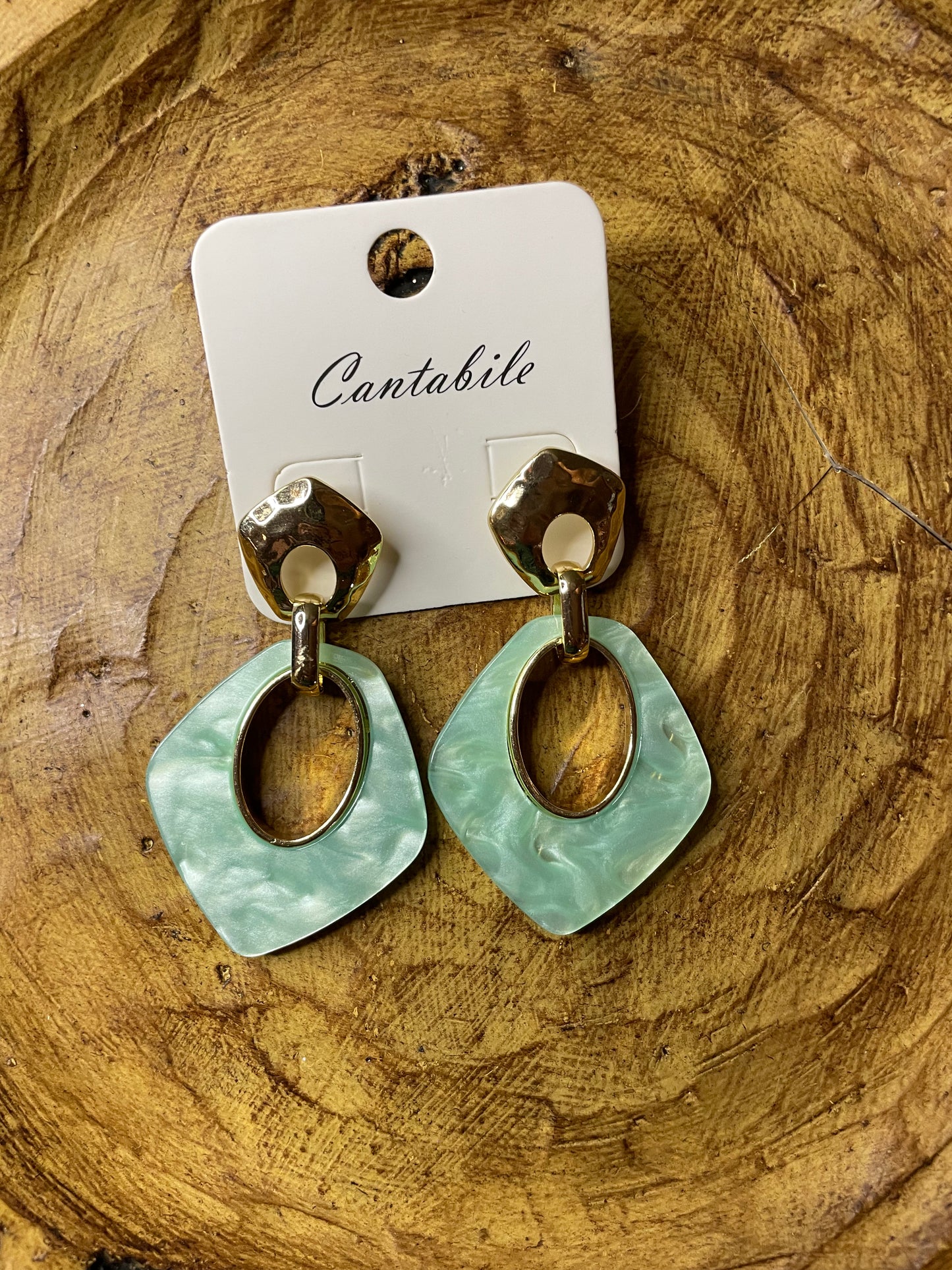Cantabile Coral Earrings