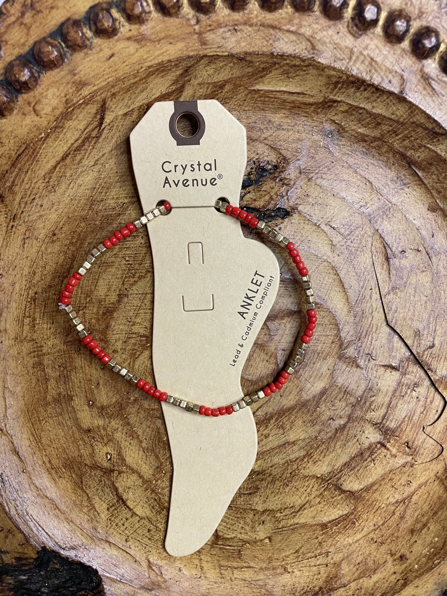 Crystal Avenue Ankle Bracelet