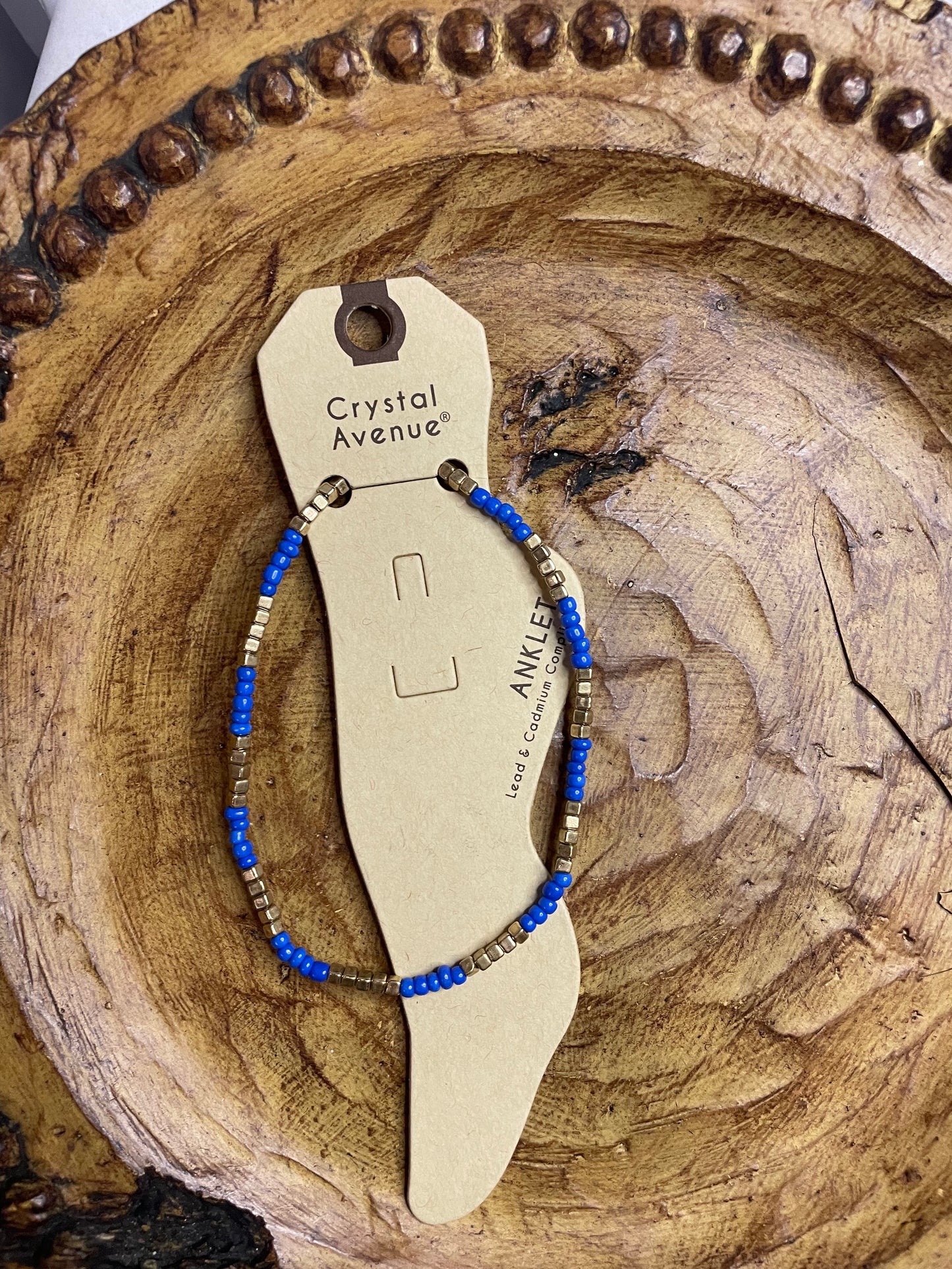 Crystal Avenue Ankle Bracelet