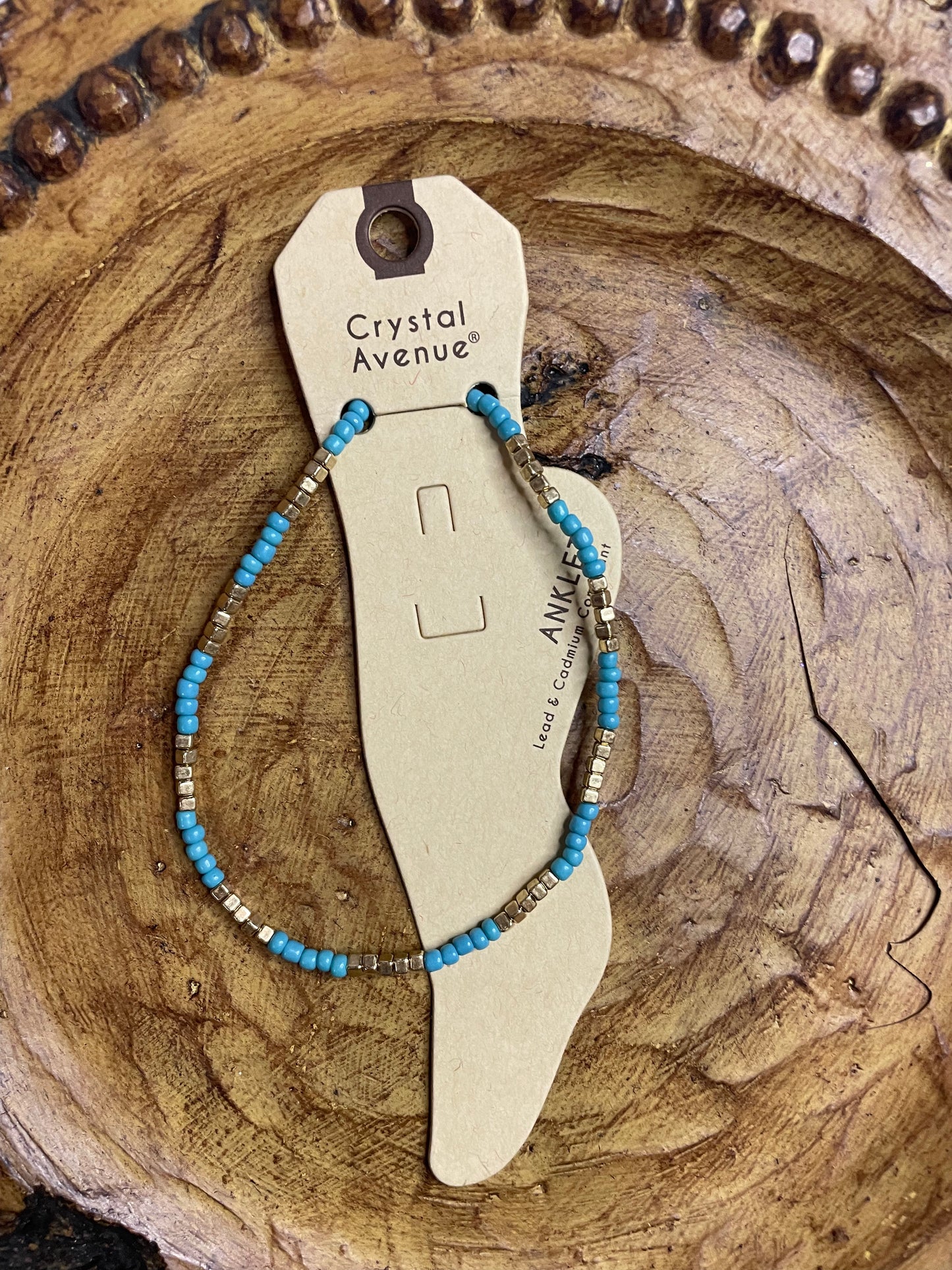 Crystal Avenue Ankle Bracelet