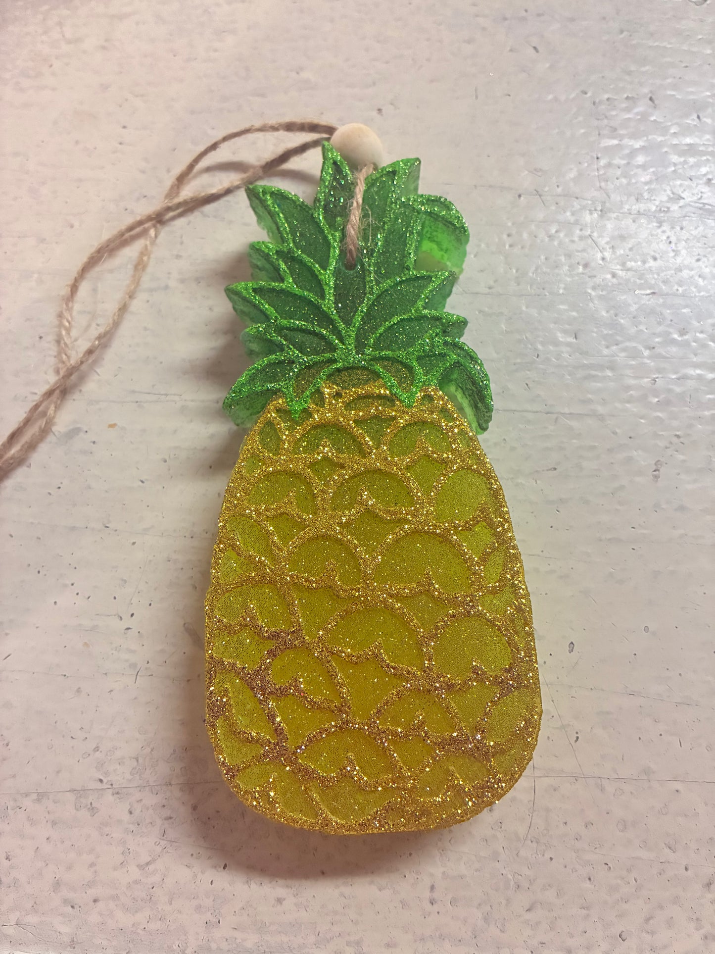 Glitter Pineapple Freshie